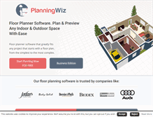 Tablet Screenshot of planningwiz.com